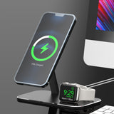 Alloy Storage Base Data Cable Accessories Watch Charging Stand